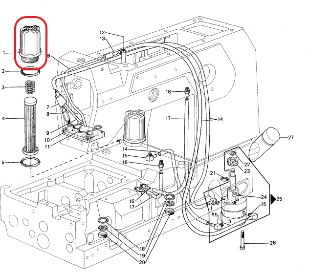 TAPÓN FILTRO ACEITE RIMOLDI