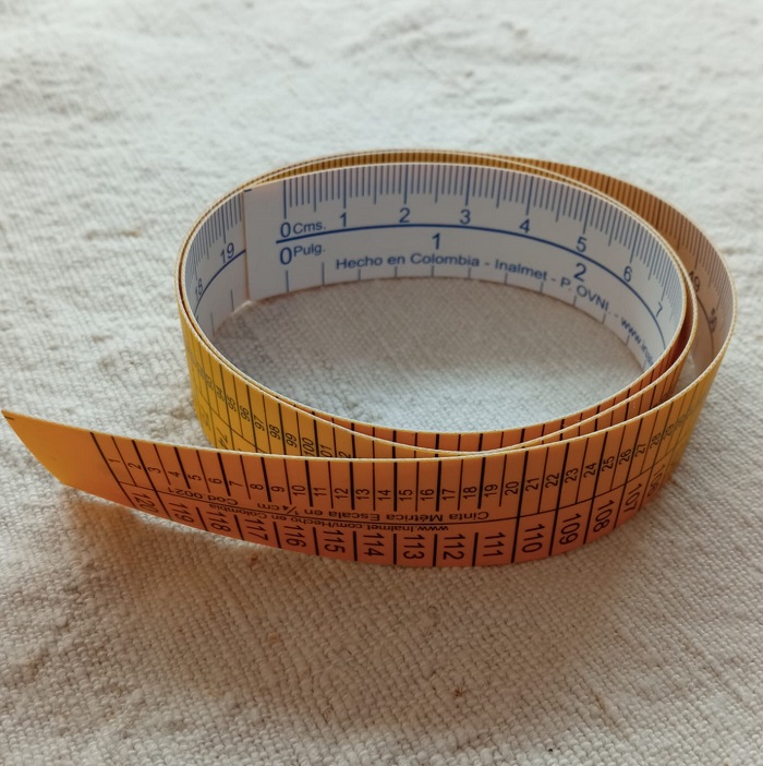 La Casa del Artesano-Centimetro cinta metrica de 2cms. de ancho