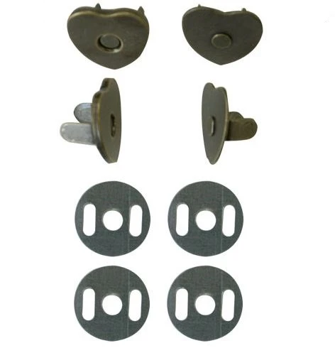 CIERRE MAGNÉTICO 18 MM CORAZON ORO VIEJO 2U