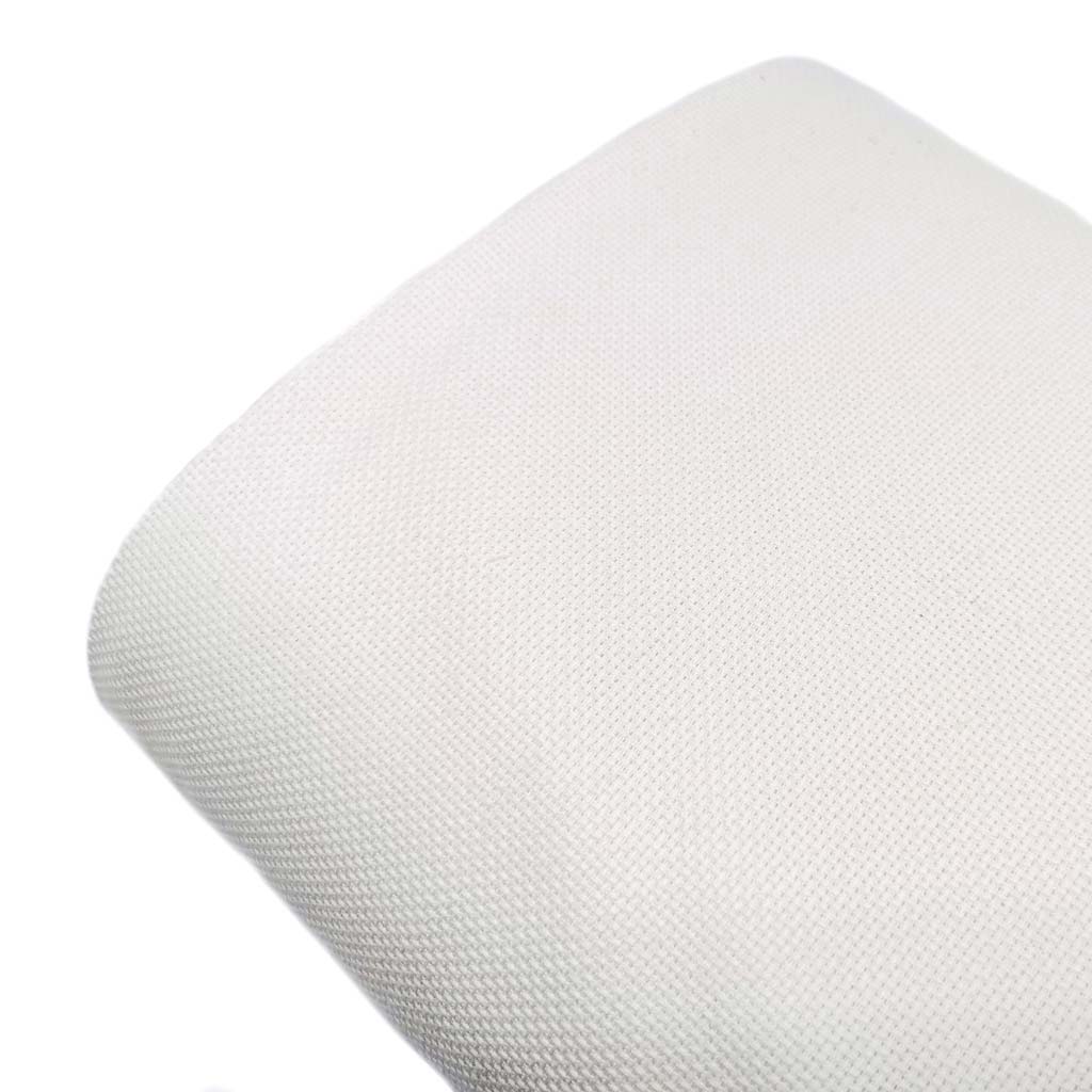 tela panama blanca algodon