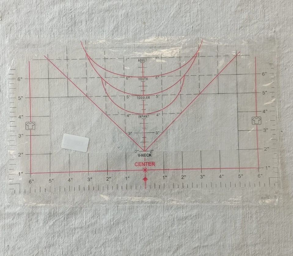 PLANTILLA PARA ALINEAR DISEÑOS EN CAMISETAS