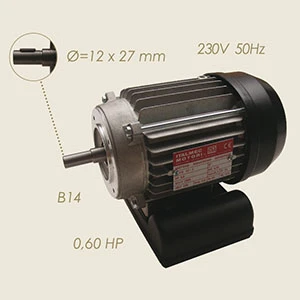 MOTOR ASPIRACIÓN ITALMEC PARA MESA DE PLANCHA (230V 0,45KW)