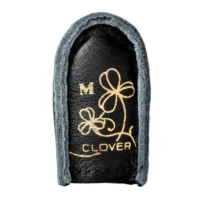 DEDAL DE CUERO MEDIANO M CLOVER BLACK
