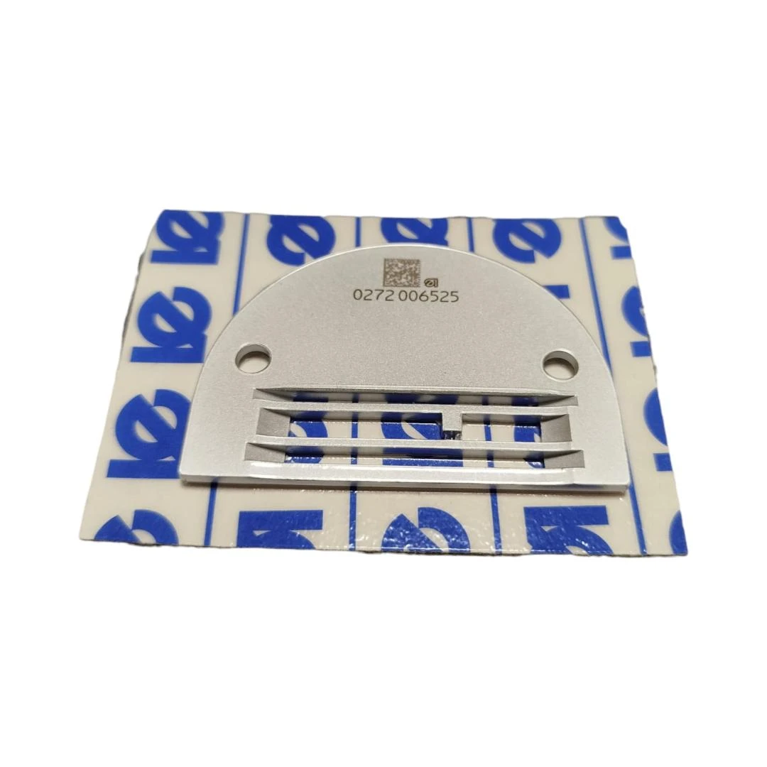 PLACA DE AGUJAS MÁQUINA PLANA DOBLE ARRASTRE DURKOPP   NEEDLE PLATE