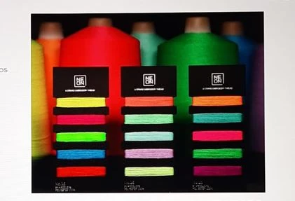 HILO DE BORDAR NEÓN 5 COLORES 