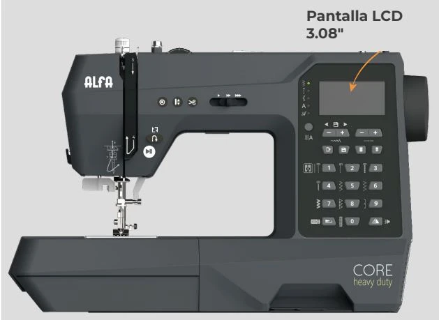 MÁQUINA ALFA CORE HEAVY DUTY