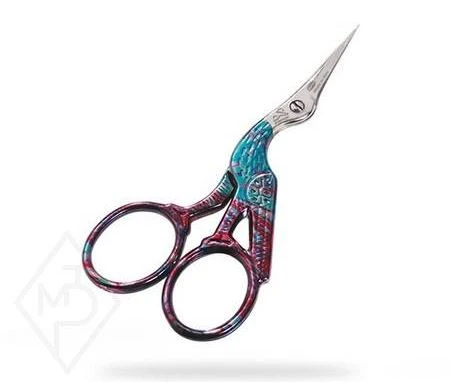 TIJERA CIGÜEÑA VITRAL VIOLETA PREMAX