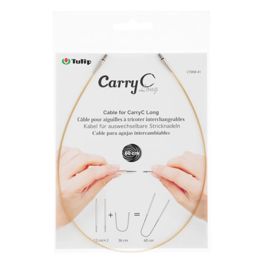 CABLE PARA AGUJAS CIRCULARES TULIP ETIM CARRYC LONG 56/