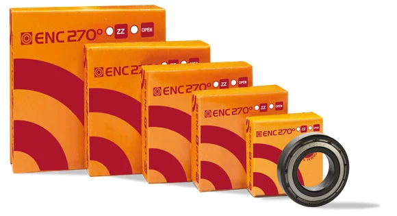 RODAMIENTO CERRADO EN CHAPA PARA ALTAS TEMPERATURAS (270º) 6204 ZZ 270 ENC