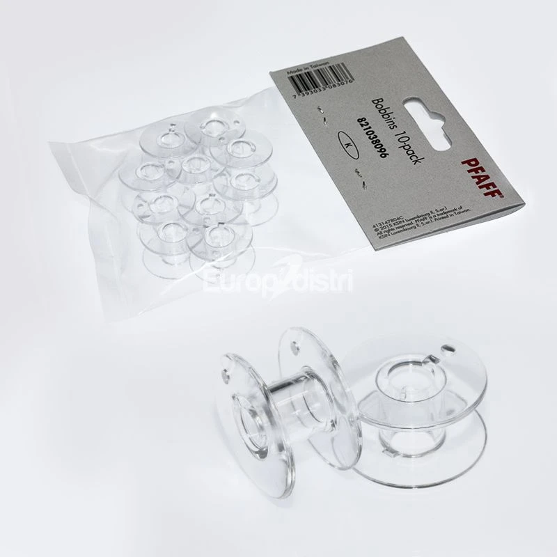 CANILLAS PFAFF ORIGINALES LETRA K 10 UNIDADES