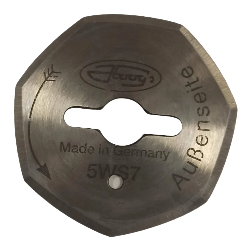 CUCHILLA HEXAGONAL MÁQUINA DE CORTE HOOGS FAVORIT V