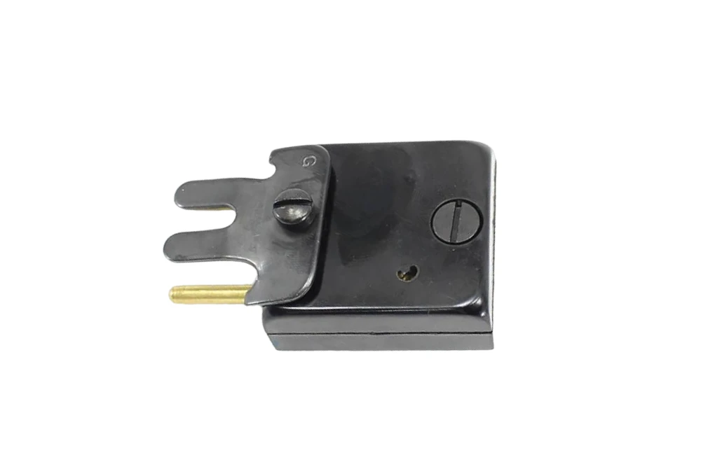 ENCHUFE MACHO 2 PINS MÁQUINA CORTE VERTICAL KM   TERMINAL BLOCK MALE