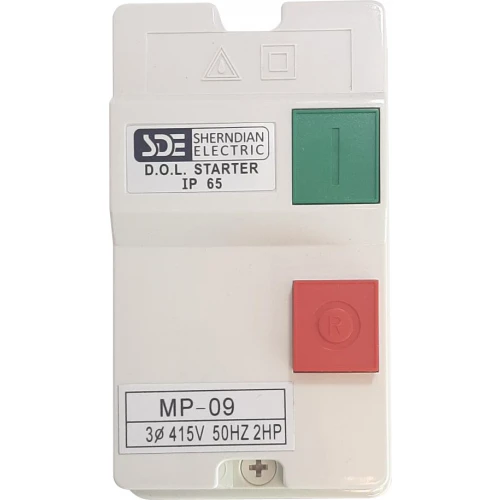 INTERRUPTOR CON GUARDA MOTOR TRIFÁSICO CON BOBINA A 220V (12 18A)  ENCLOSED D.O.L. STARTER