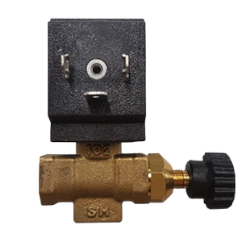 ELECTROVÁLVULA VAPOR CON REGULACIÓN SATURN MAGNETIC 182R 1/4 2,4 VITON 220 VAC