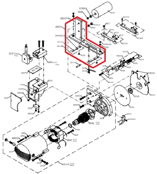 SOPORTE SU LEE FA 200 / SA 190