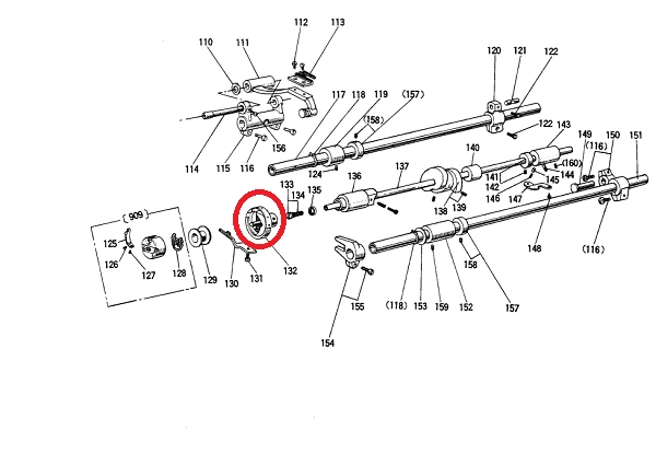 GARFIO MITSUBISHI   HOOK