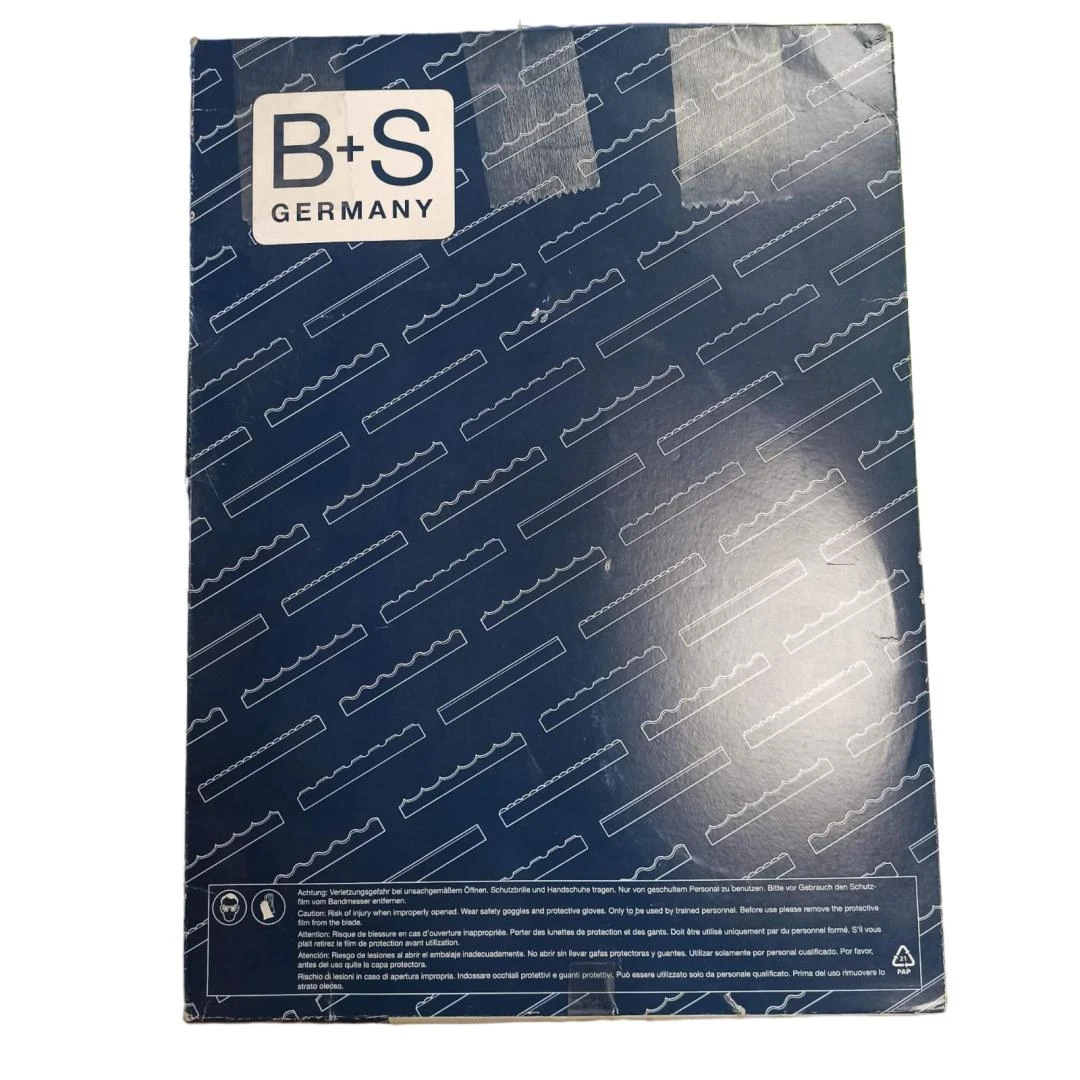 CAJA CUCHILLAS SIERRA CINTA 3840X10X0,45 (5 UNIDADES)