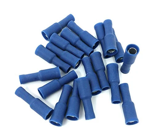 TERMINAL CILÍNDRICO HEMBRA PREAISLADO NYLON 1,5 2,5