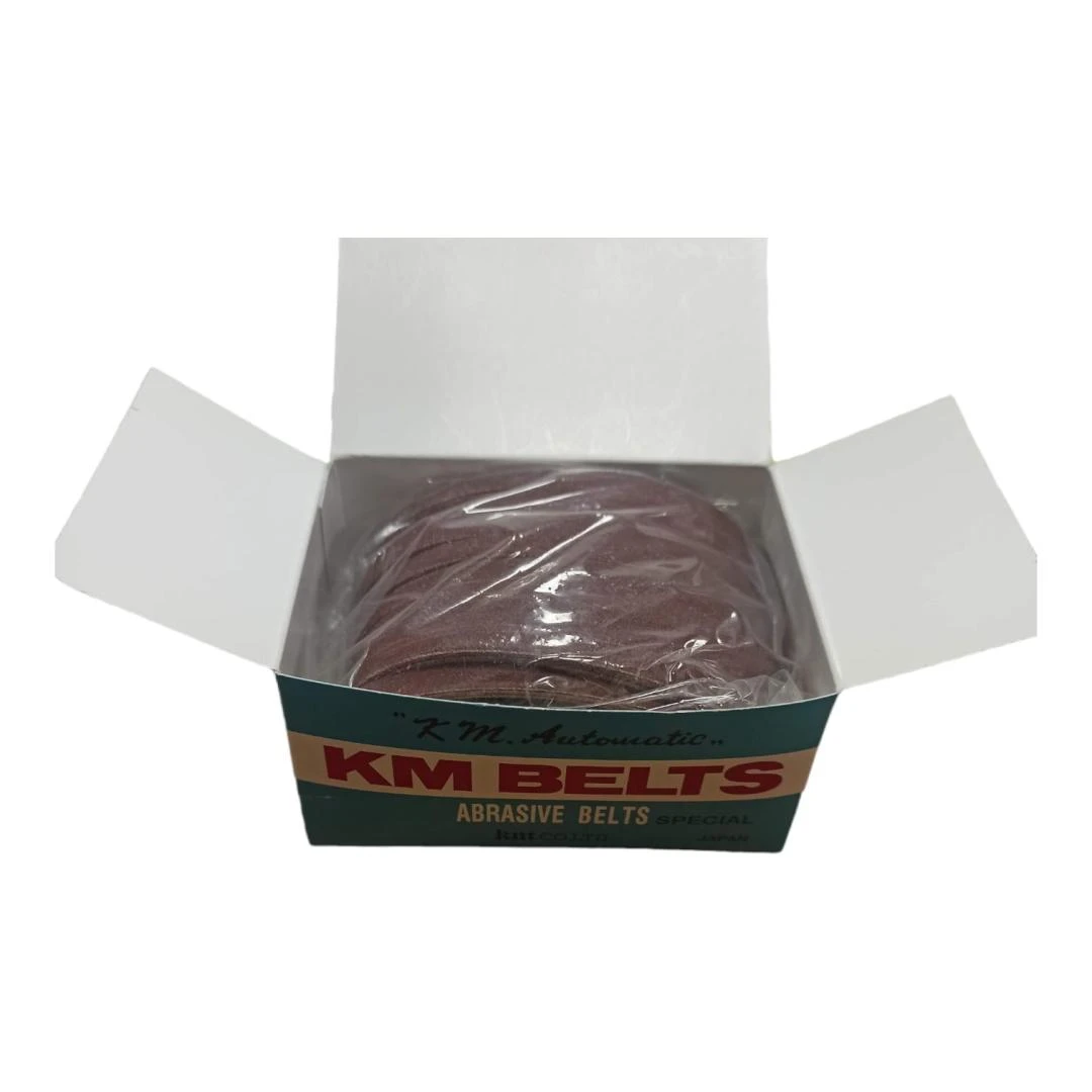 CINTAS ABRASIVAS MÁQUINAS CORTE KM 6' 7' 8' 10' AU SV MEDIO CAJA
