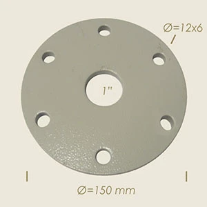 BRIDA METÁLICA CONTROL NIVEL COMEL FB/F   FLOAT´S FLANGE