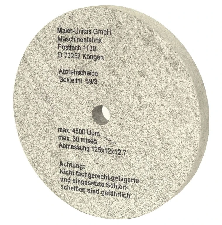 MUELA DE PULIR PARA MÁQUINA DE AFILAR TIJERAS MAIER