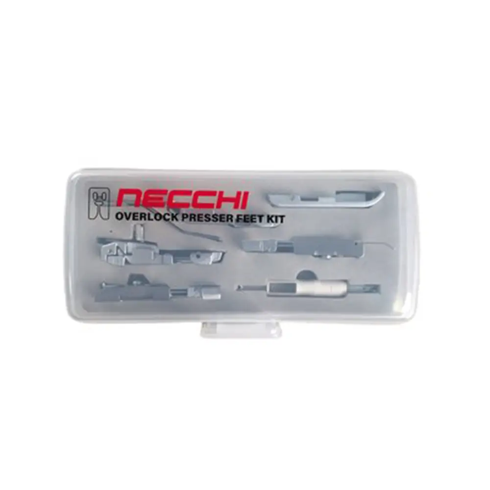 CONJUNTO PRENSATELAS OVERLOCK NECCHI NL11C