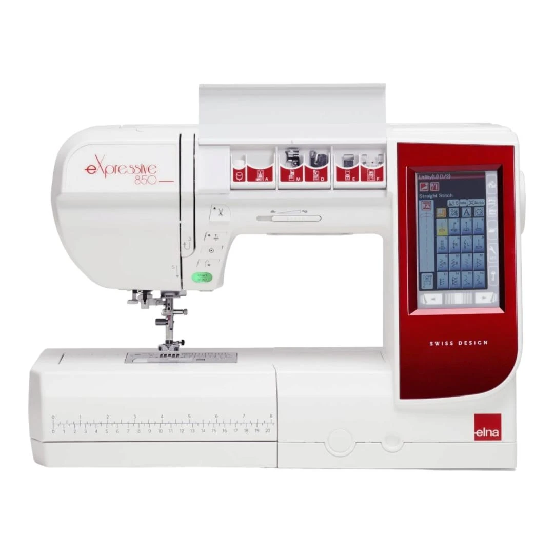 MÁQUINA DE COSER Y BORDAR ELNA EXPRESSIVE 850
