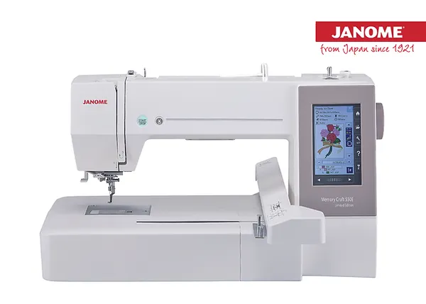 MÁQUINA DE BORDAR JANOME MC550E