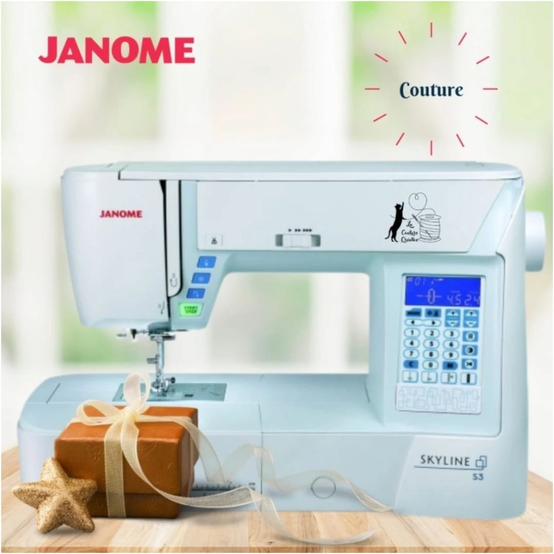 MÁQUINA DE COSER JANOME SKYLINE S3