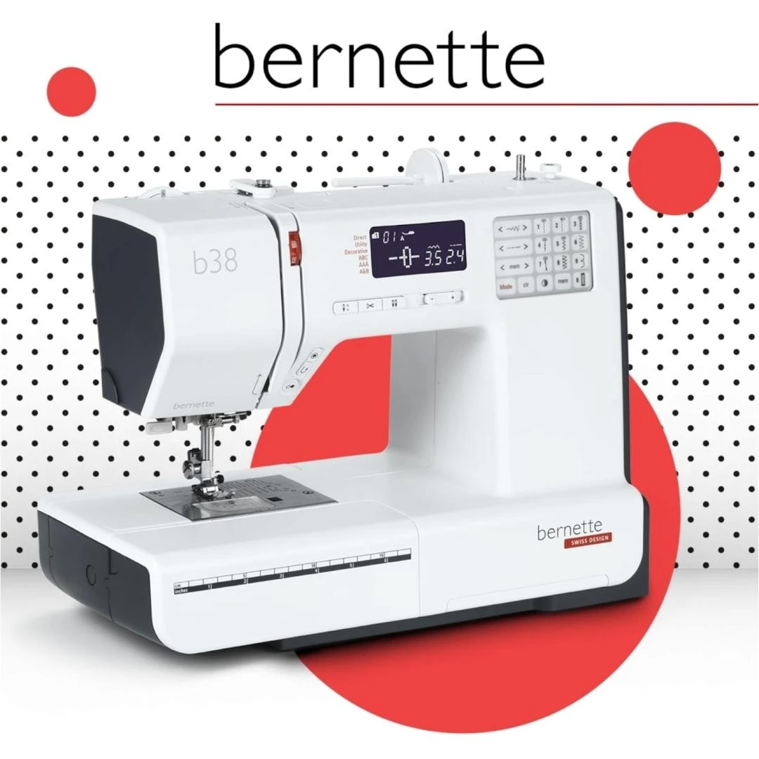MÁQUINA DE COSER BERNETTE 38