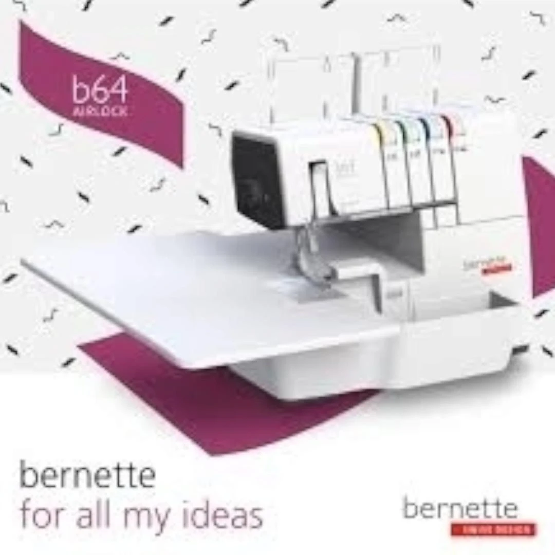 MÁQUINA OVERLOCK BERNETTE 64 AIRLOCK