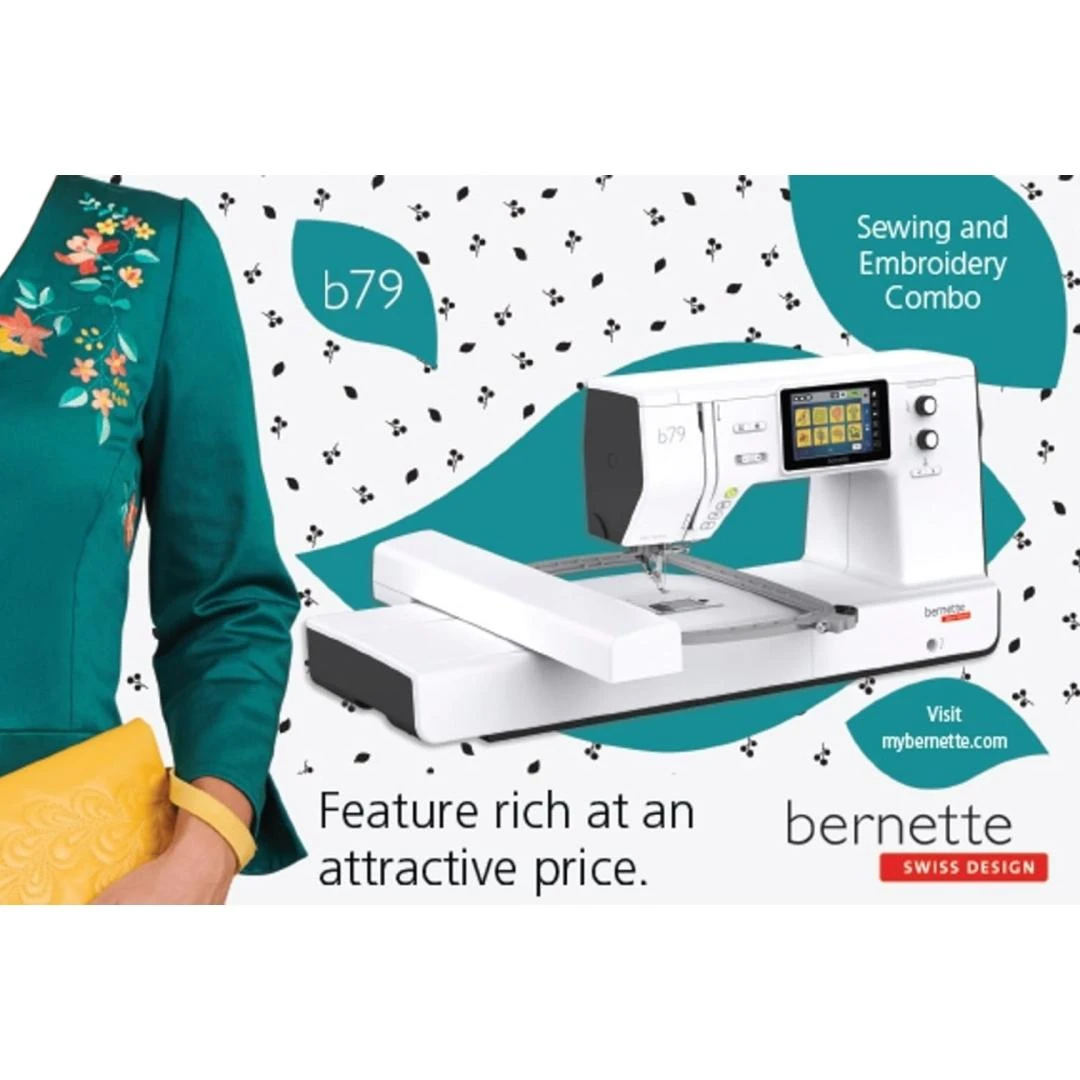 MÁQUINA DE COSER Y BORDAR BERNETTE 79