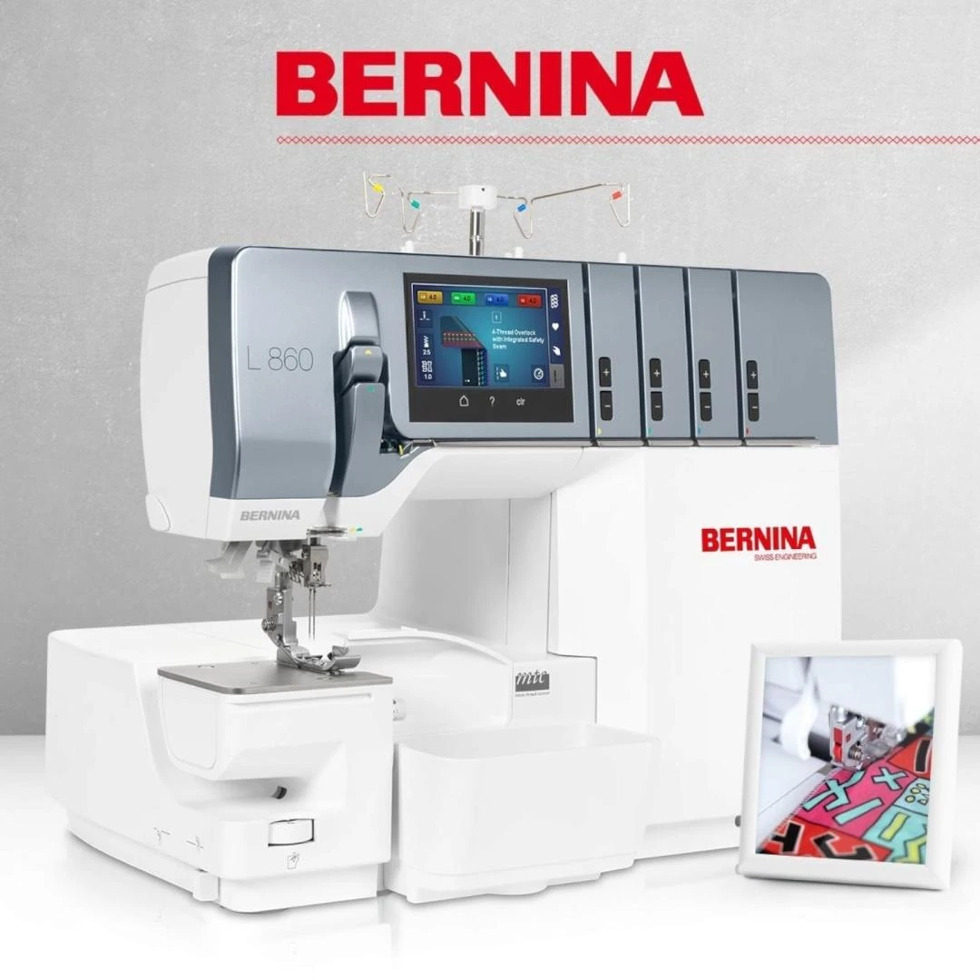 MÁQUINA OVERLOCK BERNINA L 860