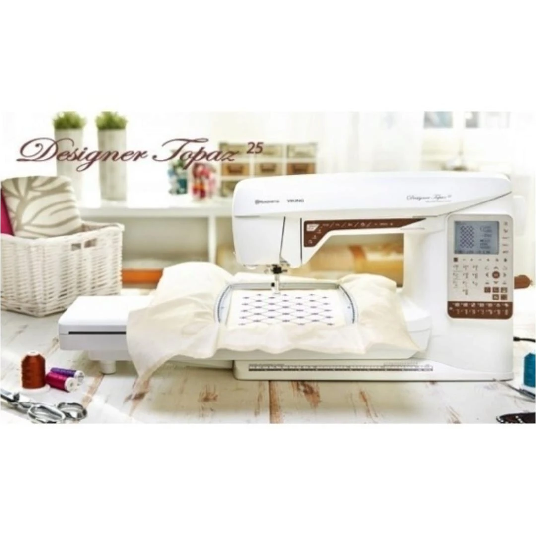 MÁQUINA DE COSER Y BORDAR HUSQVARNA VIKING TOPAZ 25