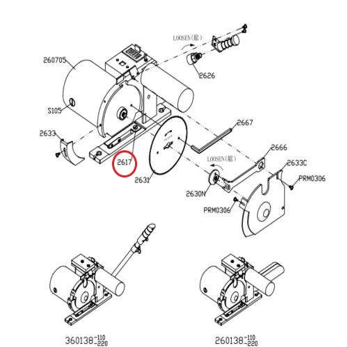 TORNILLO SUJECIÓN SOPORTE CONTRA CUCHILLA MÁQUINA CORTE SU LEE   SCREW