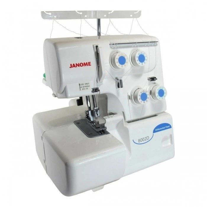 MÁQUINA OVERLOCK JANOME 8002D