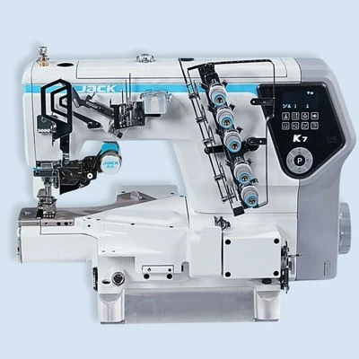 MÁQUINA RECUBRIDORA CORTAHILOS JACK K7 UT 01/PL (INCLUYE PULLER)