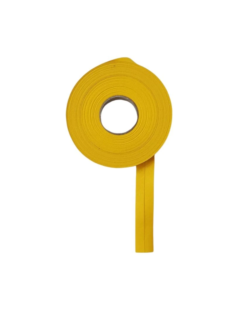 CINTA AL BIES ALGODÓN 20MM LIMÓN 25CM