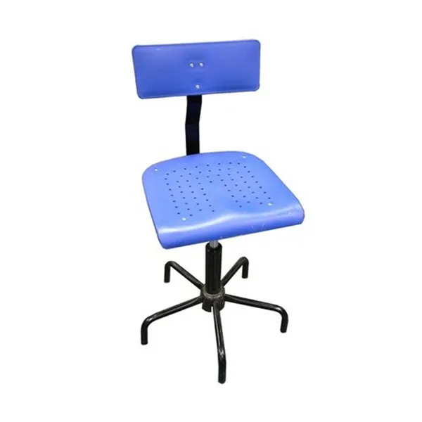 SILLA REGULABLE POR PISTÓN DE GAS AZUL