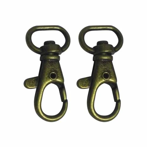 MOSQUETÓN 15X38MM ORO VIEJO