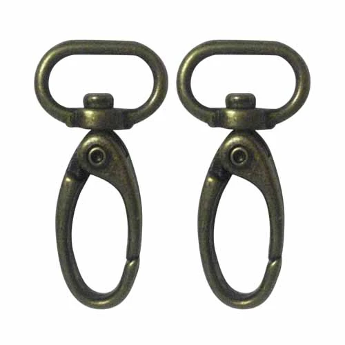 MOSQUETÓN 25X45MM ORO VIEJO