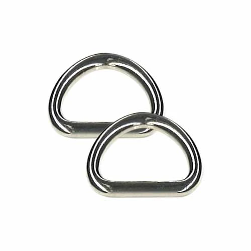 CIERRE FORMA D 16 MM NÍQUEL BOLSA 2 U.