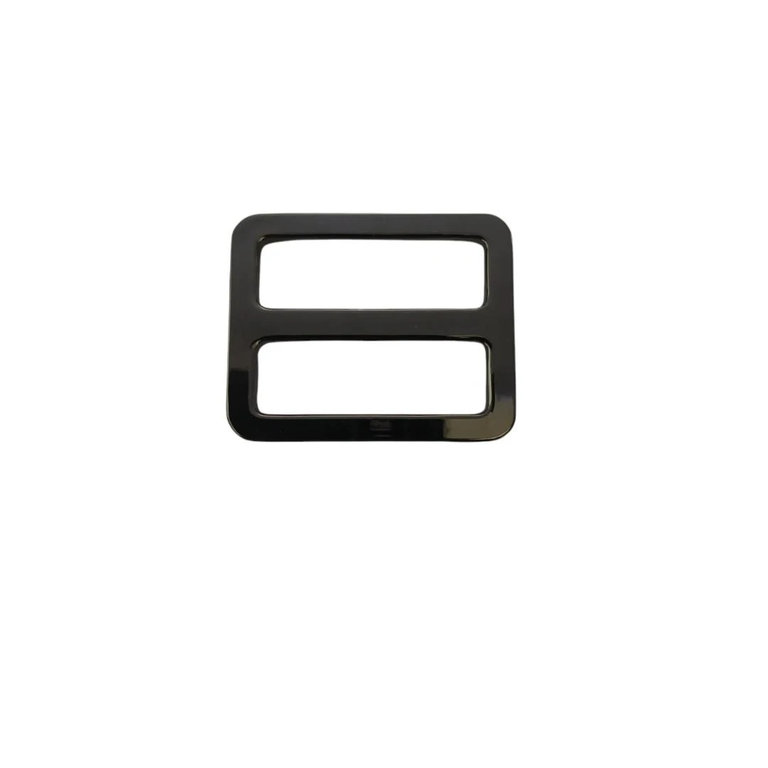 HEBILLA RECTANGULAR DE ANILLO PLANO 25MM GUND BLACK