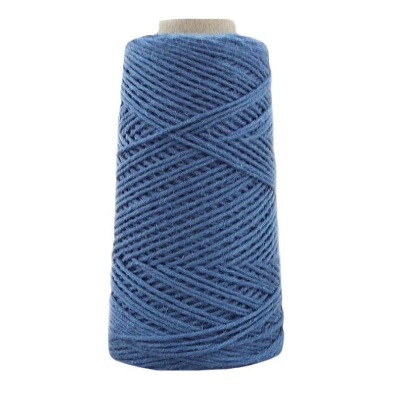 LINO NATURAL 5 CABOS 200GR AZUL JEANS