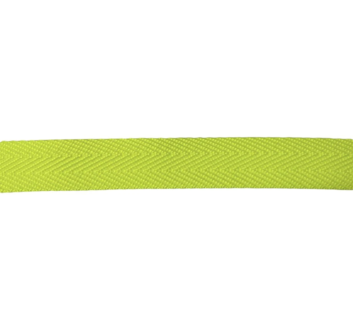 CINTA DE POLIÉSTER 30MM AMARILLO FLÚOR 25 CM