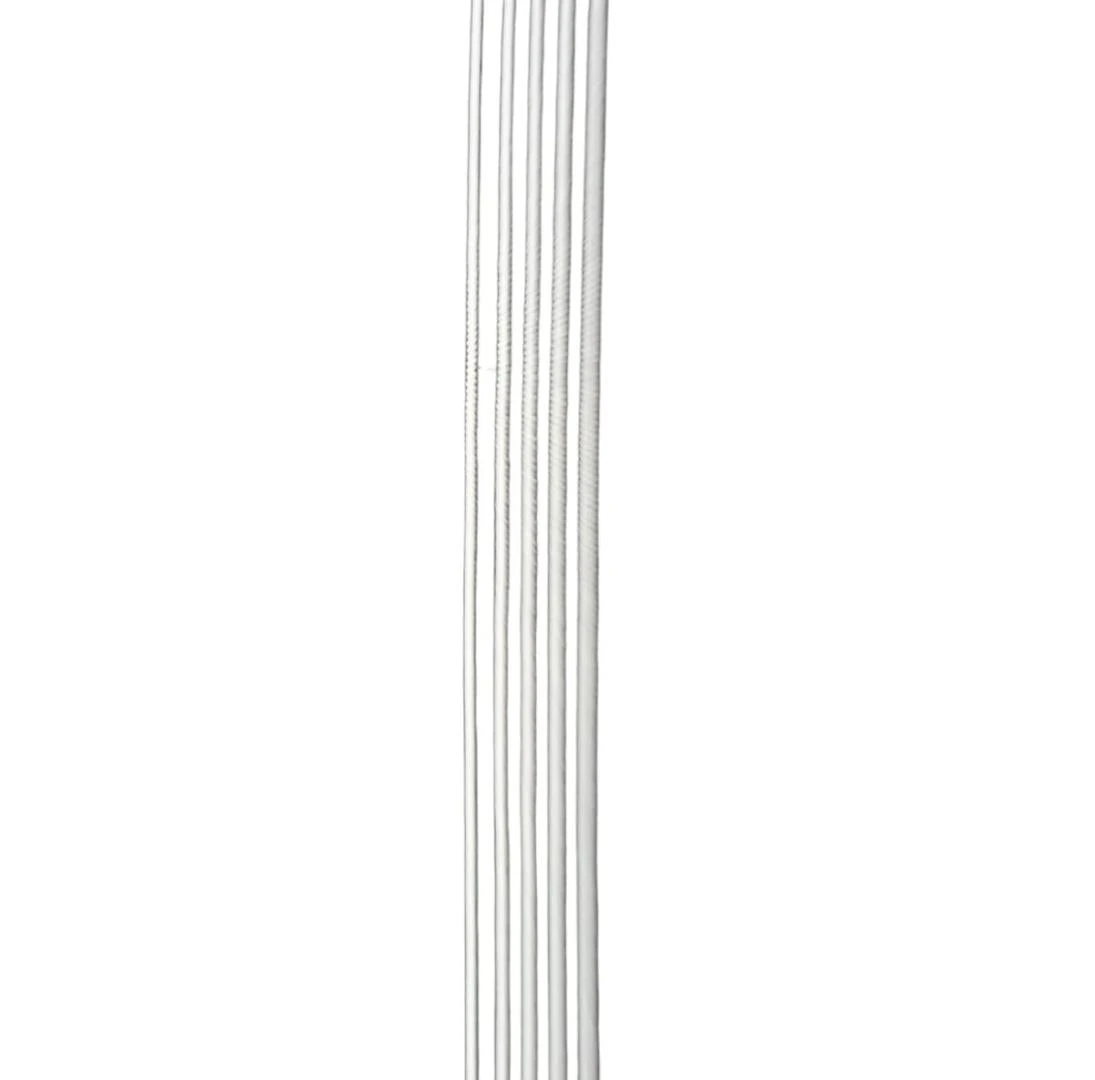 GOMA PARA FRUNCIR 13 MM BLANCA 25 CM