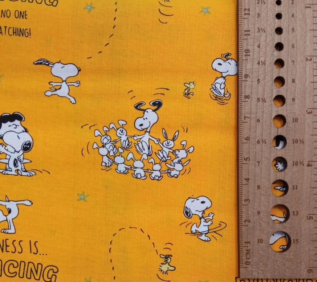 TELA ALGODÓN SNOOPY HAPPINESS