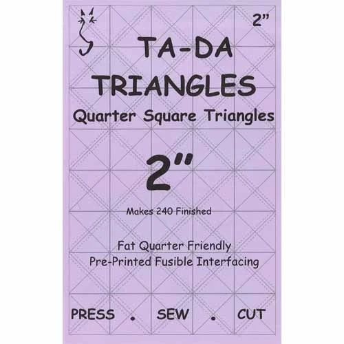 ENTRETELA TA DA LIGERA PARA TRIÁNGULOS CUARTO CUADRADO 3