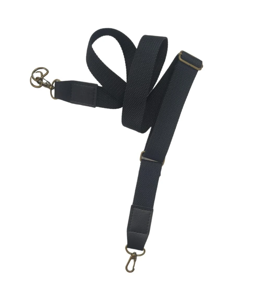 ASA DE TEJIDO Y PIEL SINTÉTICA AJUSTABLE 80-137 CM