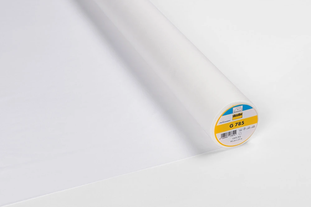 ENTRETELA LIGERA G785 TERMOADHESIVA BLANCA 25CM